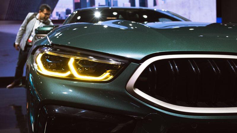Illustration for article titled BMW Is Bringing Yellow Headlights Back